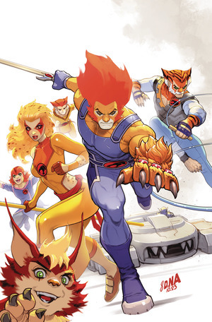 [Thundercats (series 3) #1 (1st printing, Cover K - David Nakayama Full Art Foil)]