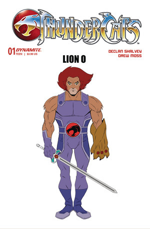 [Thundercats (series 3) #1 (1st printing, Cover P - Drew Moss Lion-O Character Design Incentive)]