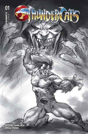 [Thundercats (series 3) #1 (1st printing, Cover R - Lucio Parrillo Line Art Incentive)]