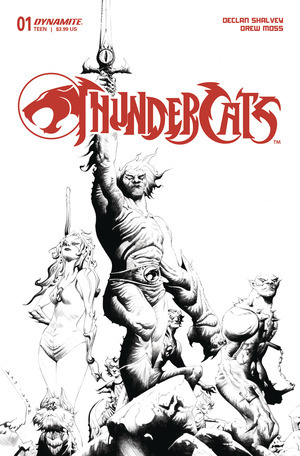 [Thundercats (series 3) #1 (1st printing, Cover T - Jae Lee Line Art Incentive)]