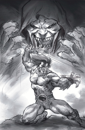 [Thundercats (series 3) #1 (1st printing, Cover U - Lucio Parrillo Full Art Line Art Incentive)]