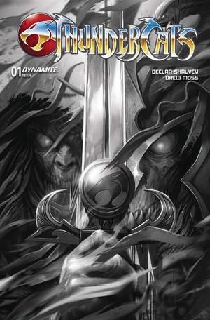 [Thundercats (series 3) #1 (1st printing, Cover ZF - Francesco Mattina B&W Incentive)]