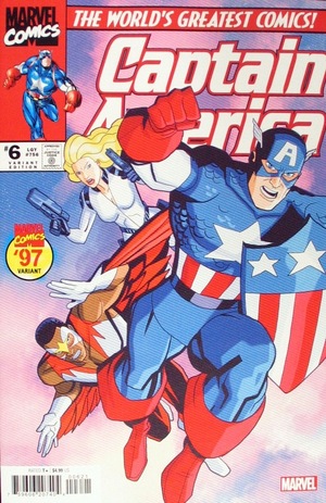 [Captain America (series 10) No. 6 (Cover B - Pete Woods Marvel 97 Variant)]