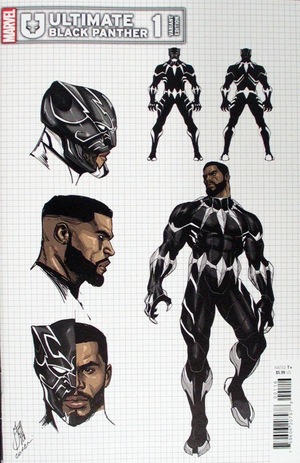 [Ultimate Black Panther No. 1 (1st printing, Cover J - Stefano Caselli Character Design Incentive)]