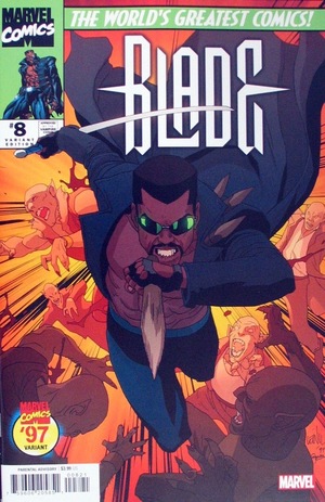[Blade (series 6) No. 8 (Cover B - Leinel Yu Marvel 97)]