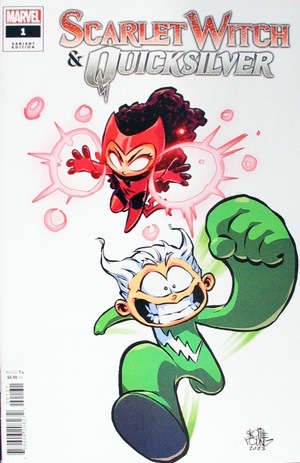 [Scarlet Witch & Quicksilver No. 1 (Cover C - Skottie Young)]