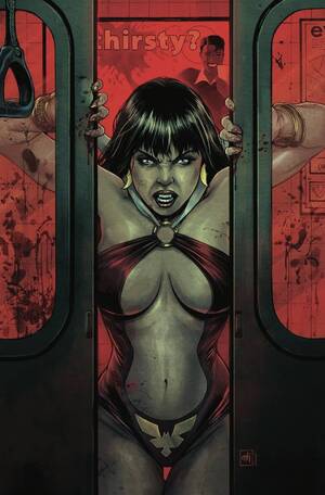 [Vampirella / Dracula - Rage #5 (Cover M - Mike Krome Full Art Incentive)]