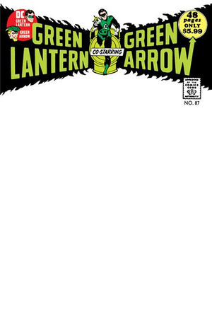 [Green Lantern (series 2) 87 Facsimile Edition (Cover B - Blank)]