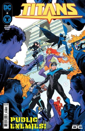 [Titans (series 4) 8 (Cover A - Dan Mora)]