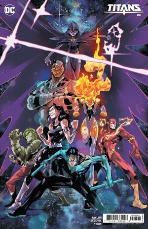 [Titans (series 4) 8 (Cover F - Ricardo Lopez Incentive)]