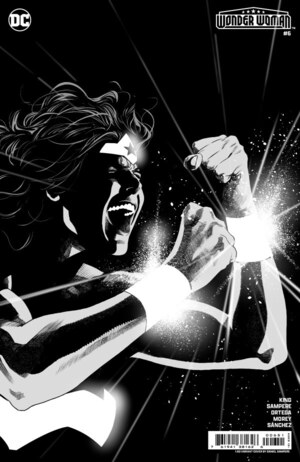 [Wonder Woman (series 6) 6 (Cover F - Daniel Sampere B&W Incentive)]