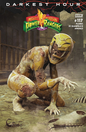 [Mighty Morphin Power Rangers #117 (Cover B - Bjorn Barends Dark Grid)]