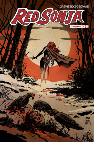 [Red Sonja (series 10) #8 (Cover D - Francesco Francavilla)]