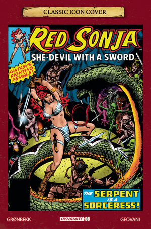 [Red Sonja (series 10) #8 (Cover G - Frank Thorne Icon Incentive)]