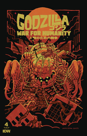[Godzilla - War for Humanity #4 (Cover A - Andrew MacLean)]