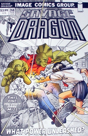 [Savage Dragon (series 2) #268 (Cover B - Erik Larsen Retro 70s Trade Dress)]