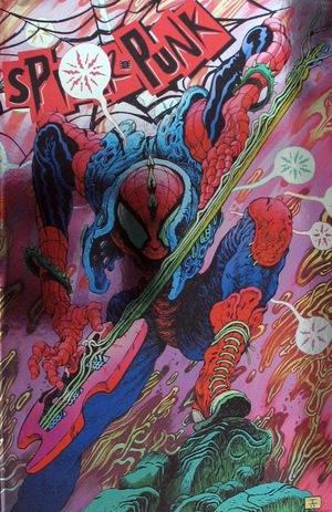 [Spider-Punk - Arms Race No. 1 (1st printing, Cover B - Ian Betram Foil)]