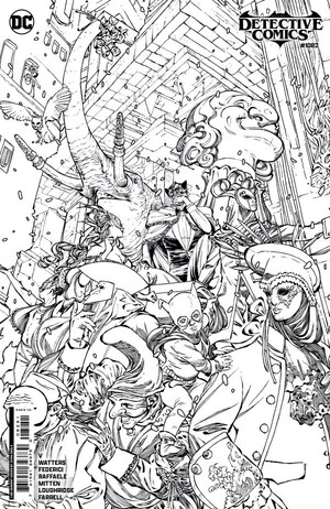 [Detective Comics 1082 (Cover E - Evan Cagle B&W Incentive)]