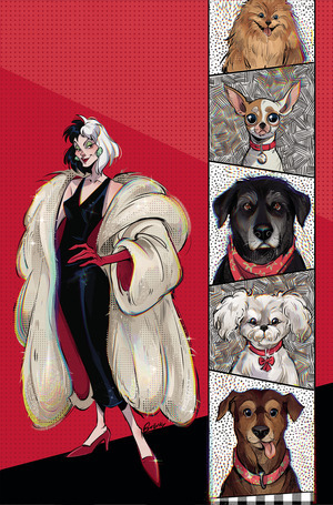 [Disney Villains: Cruella De Vil #2 (Cover F - Gretel Lusky Full Art Incentive)]