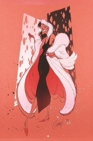 [Disney Villains: Cruella De Vil #2 (Cover K - J. Scott Campbell Full Art Incentive)]