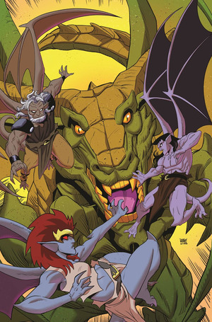 [Gargoyles - Dark Ages #6 (Cover I - Drew Moss Full Art Incentive)]