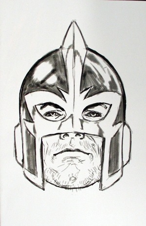 [Avengers (series 8) No. 11 (Cover J - Mark Brooks Headshot Full Art Sketch Incentive)]