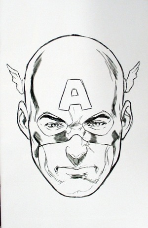 [Captain America (series 10) No. 7 (Cover J - Mark Brooks Headshot Full Art Sketch Incentive)]