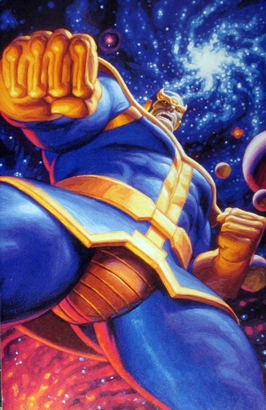 [Thanos (series 4) No. 4 (Cover J - Greg & Tim Hildebrandt Masterpieces III Full Art Incentive)]