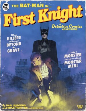 [Bat-Man: First Knight 1 (1st printing, Cover C - Marc Aspinall Pulp)]