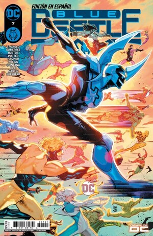 [Blue Beetle (series 10) 7 Spanish language version (Cover A - Adrian Gutierrez)]