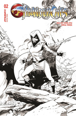 [Thundercats (series 3) #2 (Cover ZC - Declan Shalvey Calica B&W Incentive)]