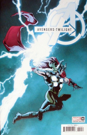 [Avengers: Twilight No. 4 (1st printing, Cover E - Carmen Carenro Lightning Bolt)]