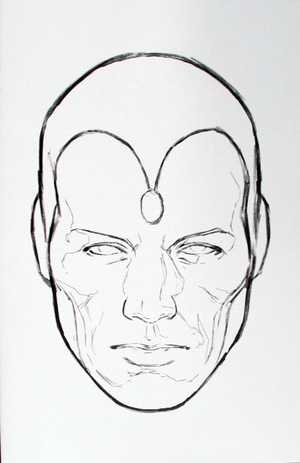 [Avengers: Twilight No. 4 (1st printing, Cover K - Mark Brooks Headshot Sketch Incentive)]