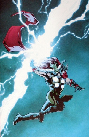 [Avengers: Twilight No. 4 (1st printing, Cover L - Carmen Carnero Lightning Bolt Full Art Incentive)]