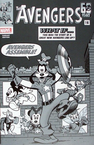 [Amazing Spider-Man (series 6) No. 45 (Cover J - Vitale Mangiatordi B&W Disney What If... Incentive)]