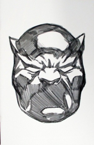[Black Panther (series 9) No. 10 (Cover J - Mark Brooks Headshot Full Art Sketch Incentive)]