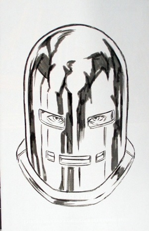 [Invincible Iron Man (series 4) No. 16 (Cover J - Mark Brooks Headshot Full Art Sketch Incentive)]
