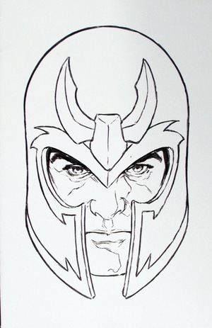 [Resurrection of Magneto No. 3 (Cover J - Mark Brooks Headshot Full Art Sketch Incentive)]
