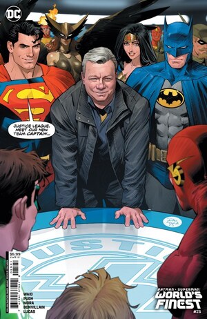 [Batman / Superman: World's Finest 25 (Cover G - Dan Mora William Shatner Cameo Variant)]