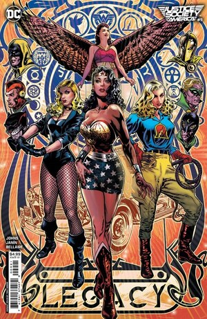 [Justice Society of America (series 4) 9 (Cover B - Tony Harris)]