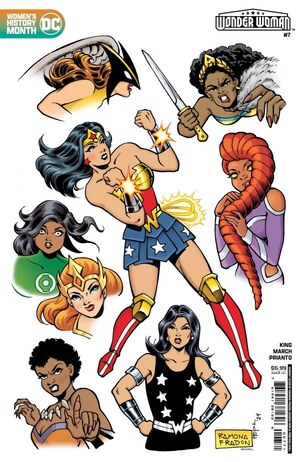 [Wonder Woman (series 6) 7 (Cover F - Ramona Fradon Women's History Month Variant)]