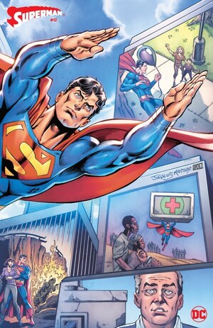 [Superman (series 6) 12 (Cover D - Dan Jurgens & Norm Rapmund Wraparound)]