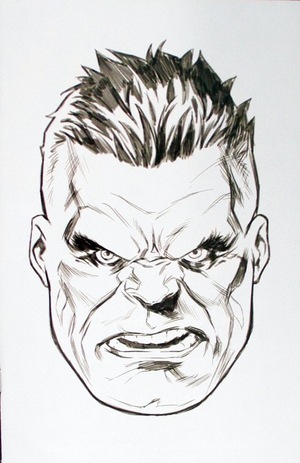 [Incredible Hulk (series 5) No. 10 (Cover J - Mark Brooks Headshot Full Art Sketch Incentive)]