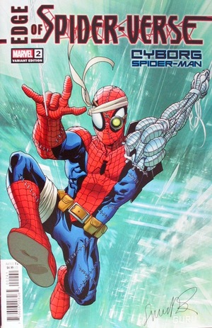 [Edge of Spider-Verse (series 4) No. 2 (1st printing, Cover D - Salvador Larroca Cyborg Spider-Man Variant)]