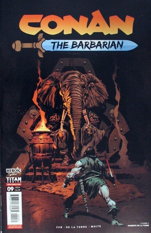 [Conan the Barbarian (series 5) #9 (Cover C - Roberto de la Torre)]