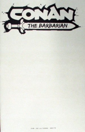 [Conan the Barbarian (series 5) #9 (Cover E - Blank)]