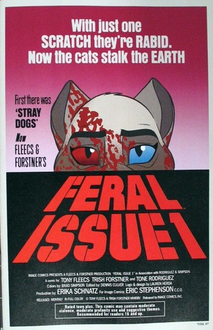 [Feral #1 (1st printing, Cover B - Trish Forstner & Tony Fleecs Dawn of the Dead Homage)]