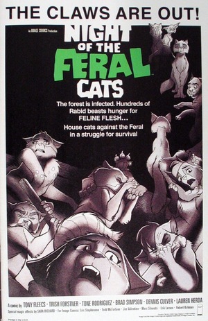 [Feral #1 (1st printing, Cover G - Trish Forstner & Tony Fleecs Night of the Living Dead Homage Incentive)]