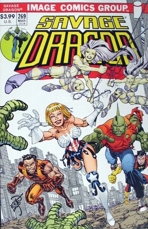 [Savage Dragon (series 2) #269 (Cover B - Erik Larsen Retro 1970s Trade Dress)]