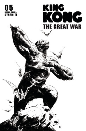[Kong - Great War #5 (Cover D - Jae Lee Line Art Incentive)]